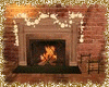 Fireplace w lights
