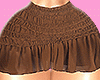 Brown LLXL Skirt  mini