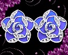 Silver&Purple Earrings