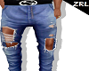 ZRL -  RIPPED JEAN2