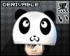 [K] Panda Hat M