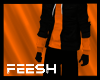 M - Feeshy Orange Jacket