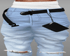 !M! LIGHT BLUE+BLK BELT