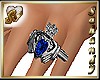 "S" BLUE CLADDAGH 4 HIM