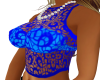 Blue Lace Top