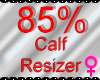 *M* Calf Resizer 85%