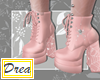 Pink Spider Boots