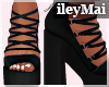 i| Lace Heels Black