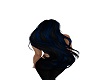 Black/Blue Hair Long