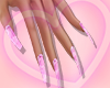 ♥ Nails Cow Pink
