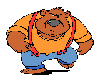 Animated bear large