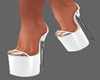 WHITE STILETTOS