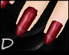 {D} Chic Nails Dark Red