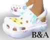 [BA] Handprint Crocs-F