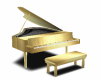 Golden Cream Piano