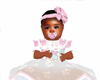 Dominique baby dress up!