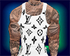 White Tank Top + Tattoo