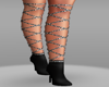 blck boots /stripes