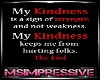 My Kindness Frame...