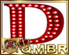 QMBR Marquee Letter D R