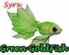 ! Green Goldenfish