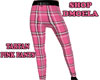 DM. Tartan Pink Pants