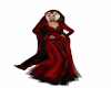 Long Red Vamp/Goth Dress