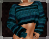 ~MB~ Crop Sweater Teal