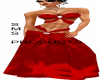 [SMS]CHRISTMAS GOWN RED