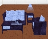 `1Blue Couch set