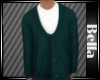 Green V Neck Sweater