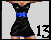 13 Bow Dress Blue