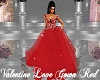 Valentine Love Gown Red