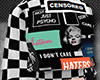 fer. Aesthetic checkered