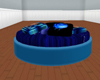 Blue Rose roundcouch
