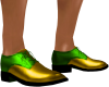 M GoldenRod Green Shoes