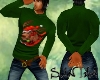 )S( Reindeer sweater
