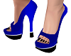 {B} Royal Blue Heels