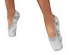 white ballet point shoe