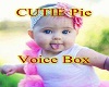 Cutie Pie voice box