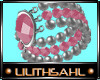 LS~Ice Pink Bracelets