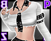 Heartlock Crop / White