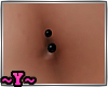 ~Y~Black Belly Piercing