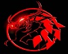 Red Dragons logo banner
