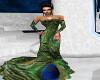 Peacock Evening Gown
