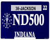 AM*Indiana Plate