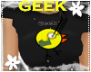 *S* Geek Chick Black