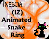 (IZ) Animated Snake Ring
