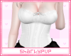 white corset