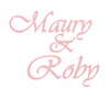 scritta maury & roby